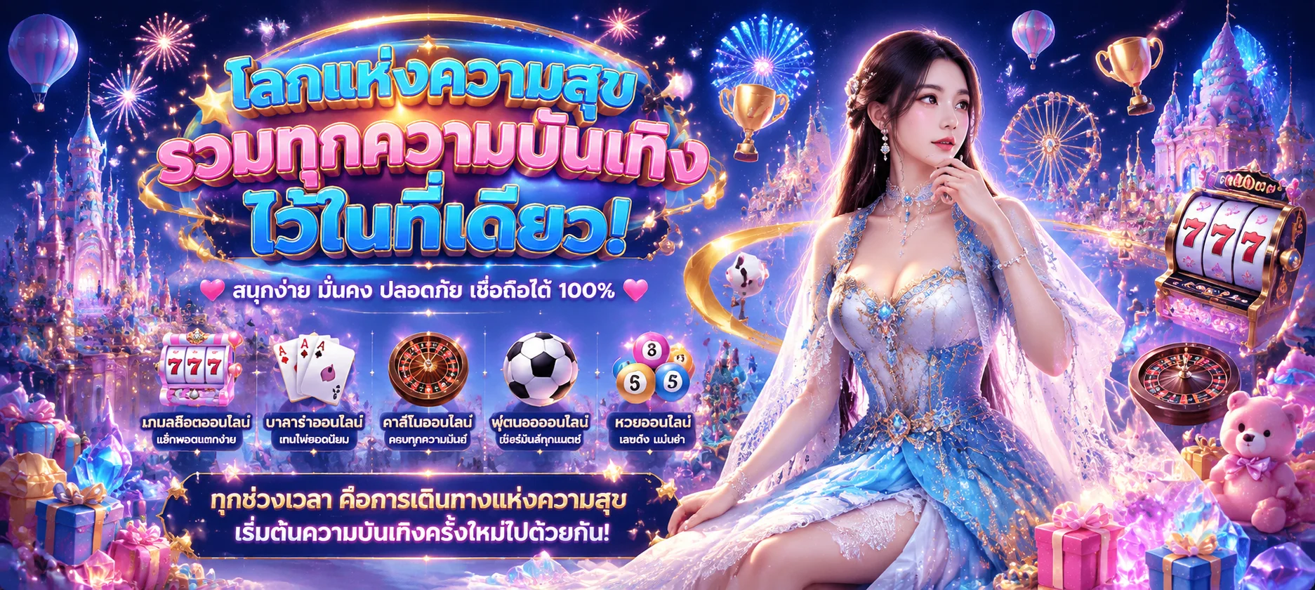 แบนเนอร์โปรโมชั่น MIAMI09 สมัครสมาชิกใหม่รับโบนัส